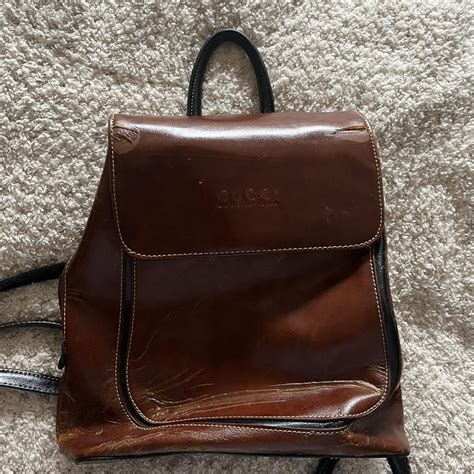 how much are vintage gucci bags worth|authentic vintage gucci backpack.